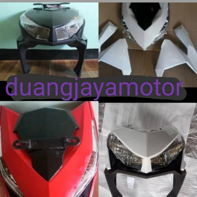 Cover Ful Body Depan Set Reflektor Lampu Depan Vario 125 Esp Tahun 2017 Shopee Indonesia