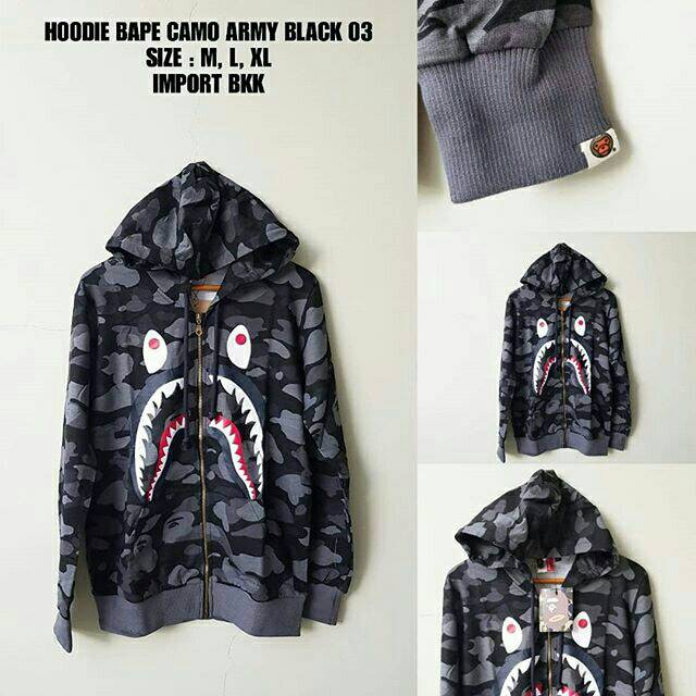 bape monster hoodie