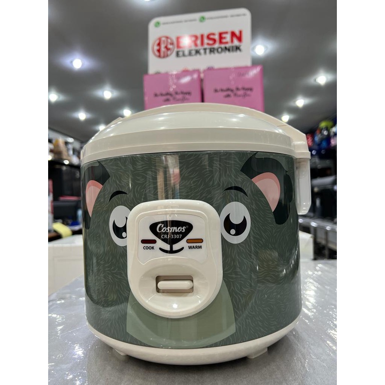 COSMOS RICE COOKER CRJ-3307 KOALA 1,8 LITER