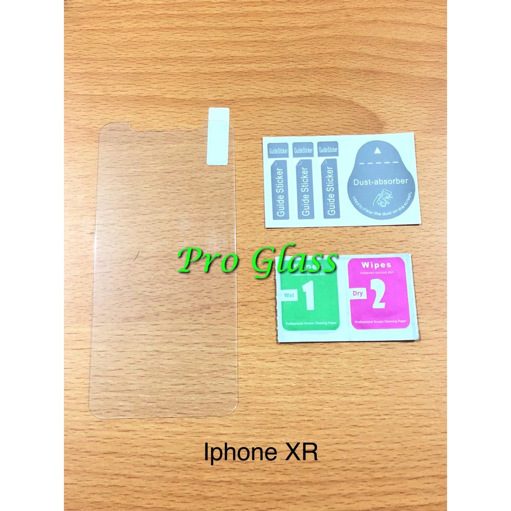 Iphone XR / X / XS / XS MAX Clear Magic Glass Premium Tempered Glass Metal Packaging