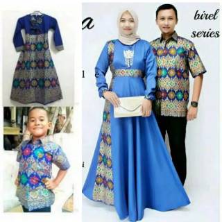  Couple  batik keluarga  sarimbit family baju  seragam pesta 