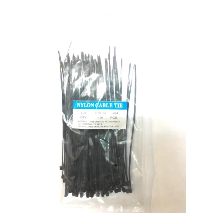 

Kabel Tis Kabel Ties Insulock 150mm 15cm Cable Tie Insulok Hitam Nylon arttec93 Ayo Beli