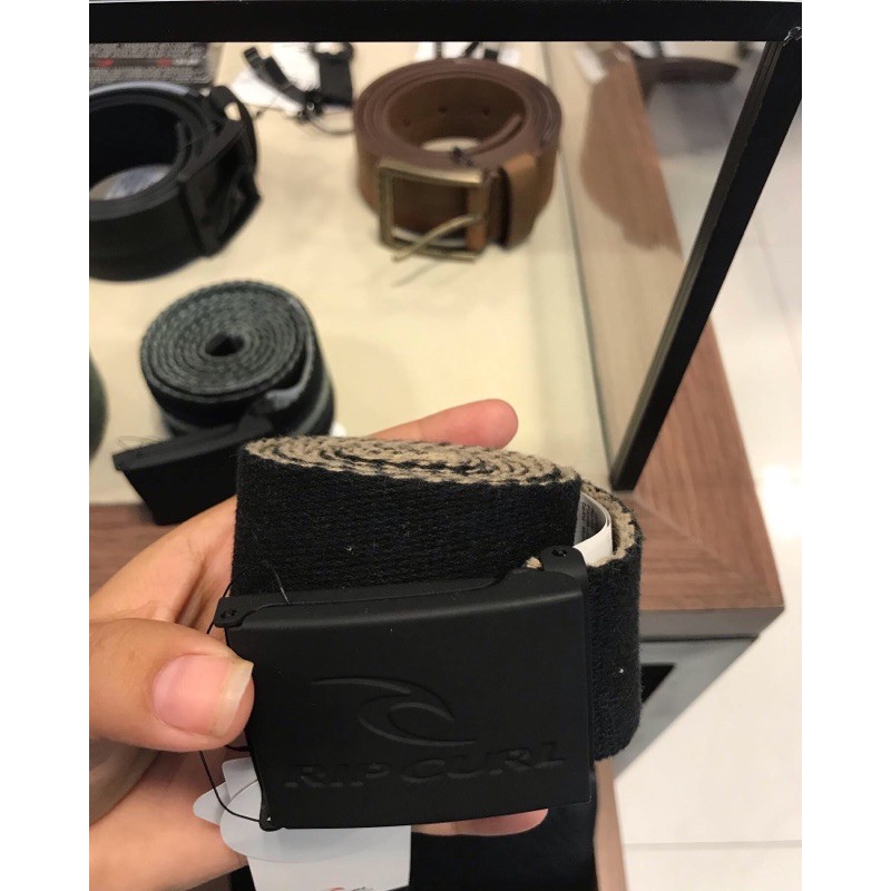 ikat pinggang ripcurl black ori