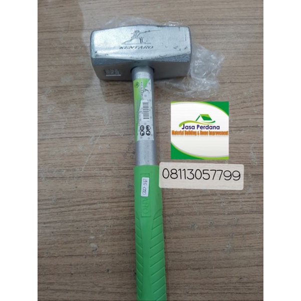 Palu Batu Palu Bodem Handle Pipa Besi 2 Kg Kentaro