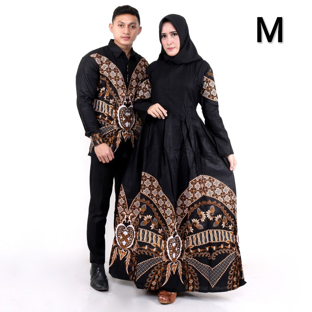 COUPLE GAMIS KEMEJA ELIZA COUPLE BATIK GAMIS KEMJA BATIK