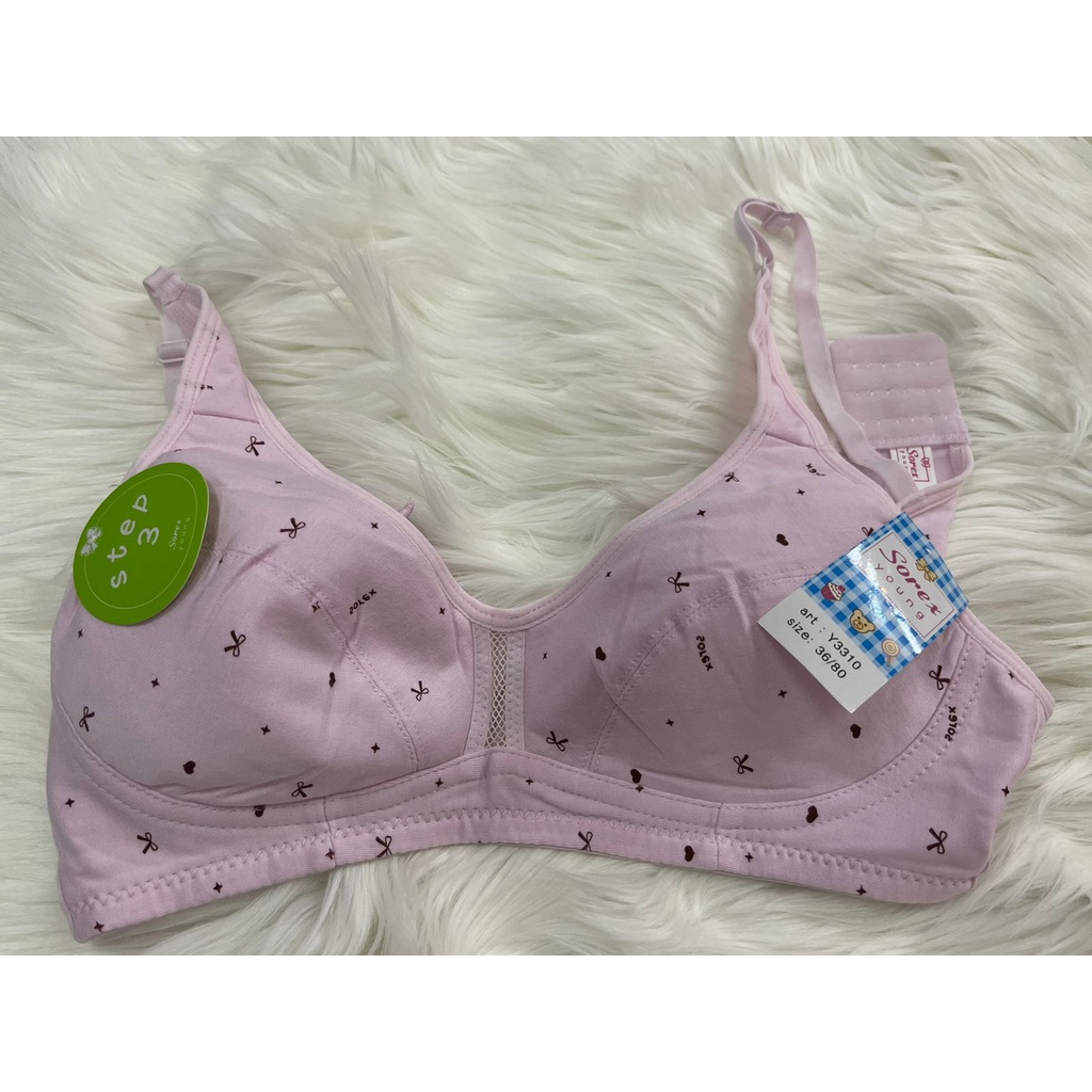 Grosir Bra Sorex Young Y3310 | Bh Remaja Perempuan Step 3 Motif Bh Remaja Minibra Miniset Remaja Sorex Y3310