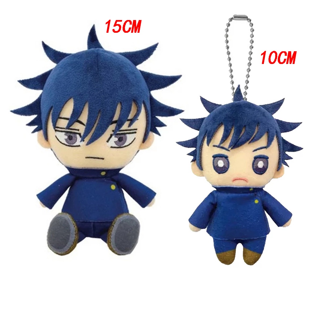 Needway  Anime Jujutsu Kaisen Child Gift Plush Doll Jujutsu Plush Fushiguro Megumi Pendant Stuffed Toys Gojo Satoru Kugisaki Nobara Cosplay Doll Yuji Itadori