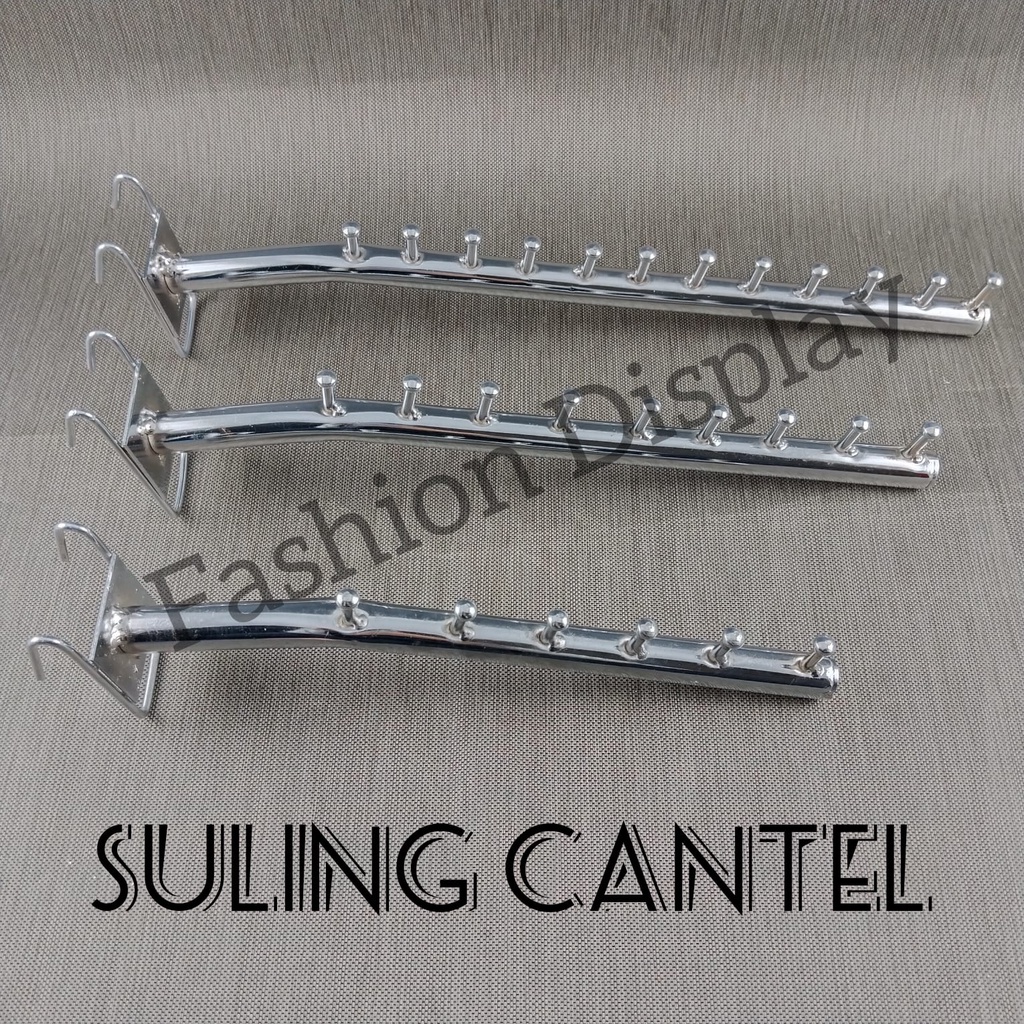 Suling Hanger Kait Ram / Besi Suling Cantel / Gantungan Baju Bahan Besi - (Bh)