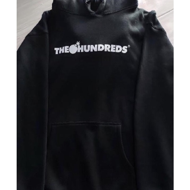 THE HUNDREDS - FOREVER BAR PULLOVER HOODIE BLACK
