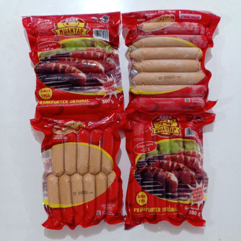 

MUANTAB SOSIS SAPI BAKAR FRANKFRUTER ISI 10+1 PCS