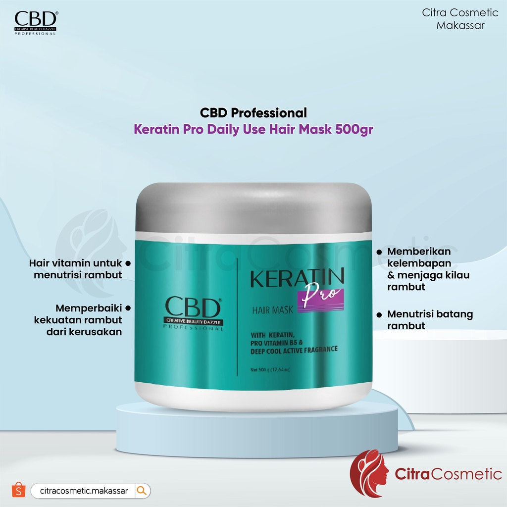 CBD Daily Series Shampo | Conditioner | Mask Keratin | Hair Vit Spray