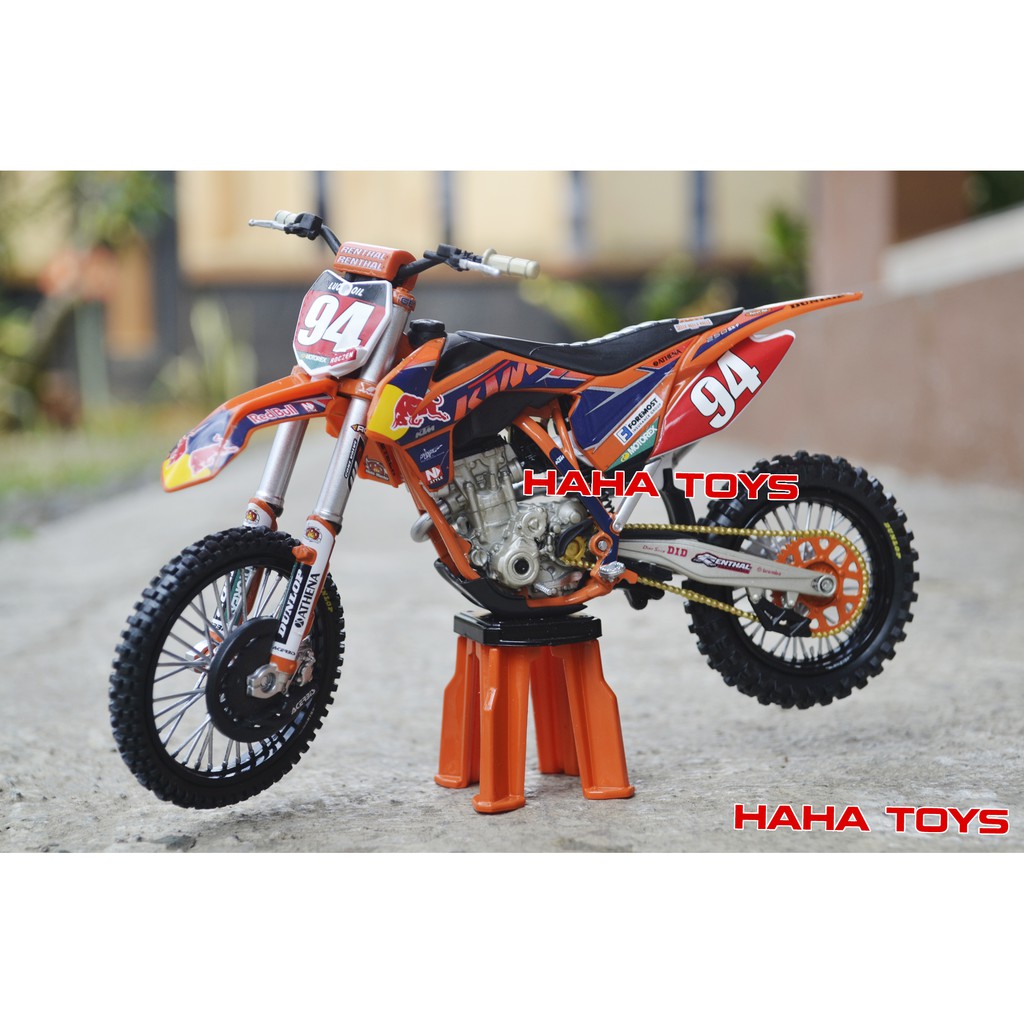 Diecast Miniatur Motor Trail Cross KTM 250 SX-F Ken Roczen 2013