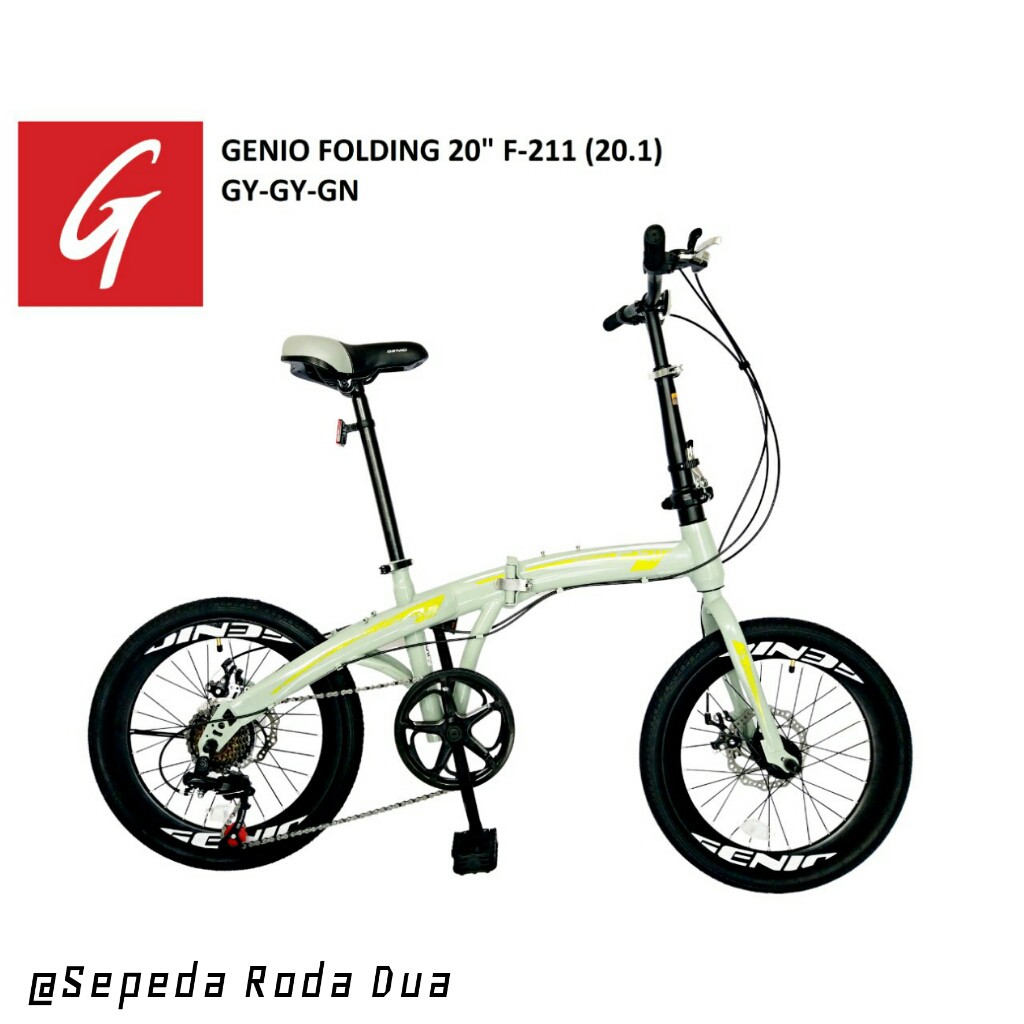 Sepeda Lipat 20" Genio F-211