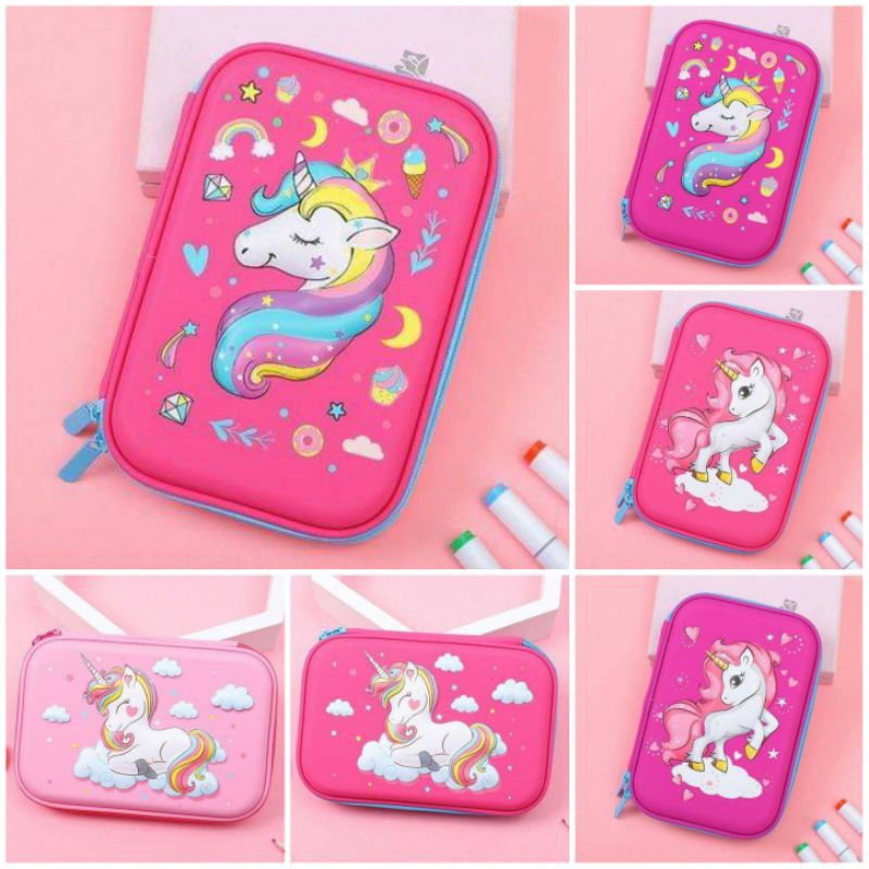 

TEMPAT PENSIL / PENCIL HARDCASE UNICORN