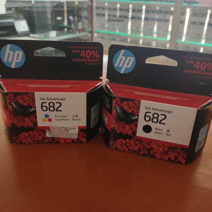 

tinta hp 682 black & colour