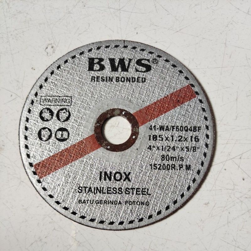 batu gurinda Potong BWS 4x1 / cutting wheel super thin BWS 4x1