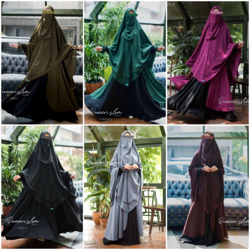 QUEENSHA SERIES BY MAHIRA | Gamis Queensha Mahira