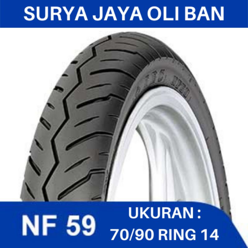 BAN LUAR IRC NF-59 70/90-14 TUBETYPE 100% ORIGINAL BARU