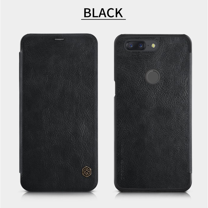 Flip Cover ONEPLUS 5T Nillkin Qin Leather Flip Case Original