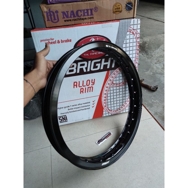 Velg TK Japan Hitam Ukuran 19x185 hole 40 lubang 40 new old stok Pelek TK norton BSA Triumph