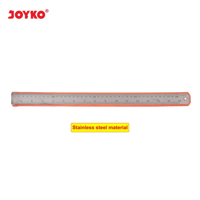 

Terbaru Stainless Steel Ruler Penggaris Besi Joyko RL-ST40 40 cm Free ongkir