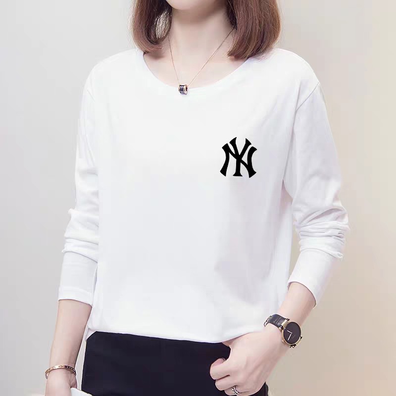 BAJU TRENDY N YORK GIRL TERBARU-KAOS DISTRO CEWEK LENGAN PANJANG KEREN KEKINIAN-BAJU CEWEK TERLARIS