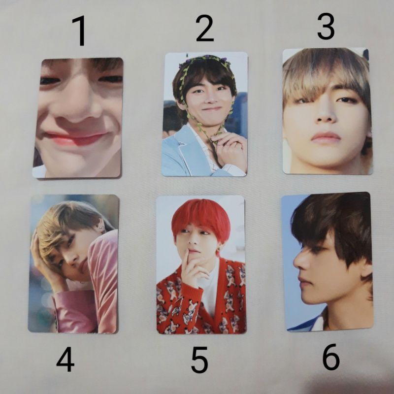 [READY STOCK] Photocard Taehyung DICON 101