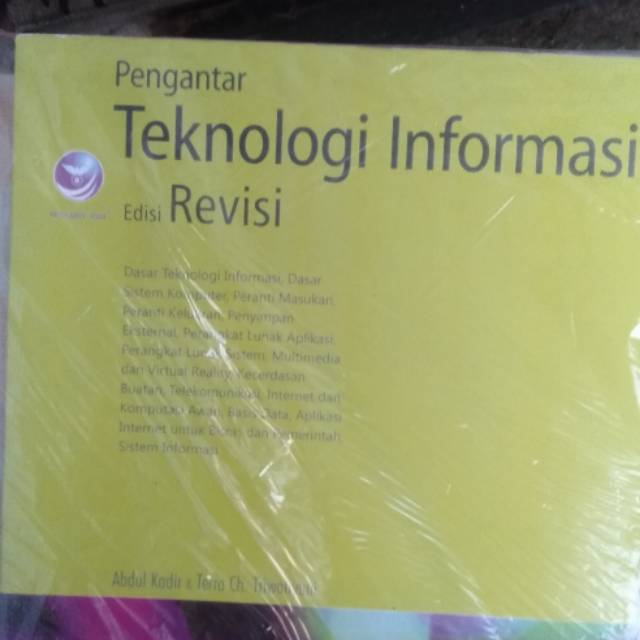 

Pengantar teknologi informasi edisi revisi