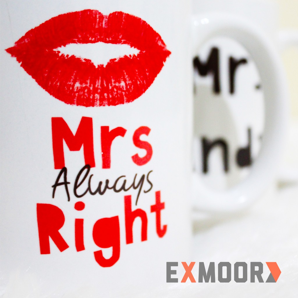 Mug Couple Mr &amp; Mrs Nama By Request