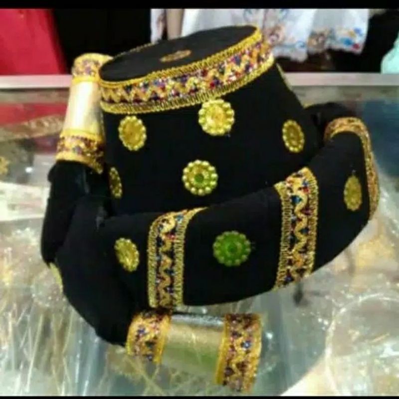 Topi adat Batak - Bulang Mandailing Dewasa