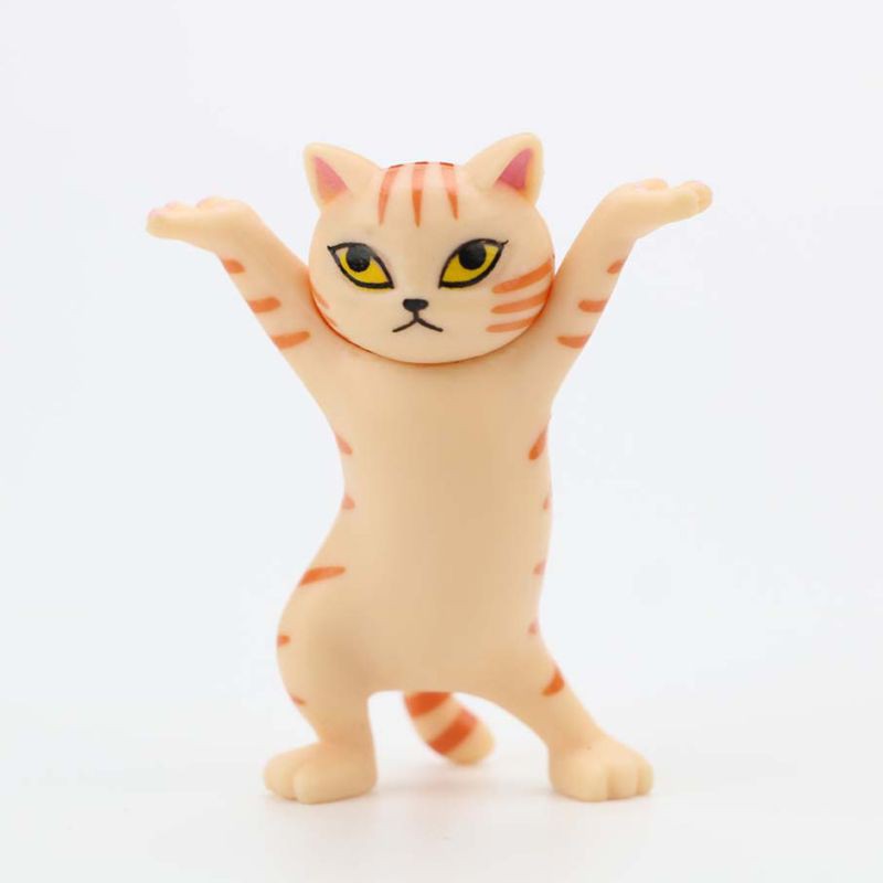 Mary 5pcs Carrying Coffin Cat Action Figures Interesting Cat Dolls Creative Ornaments