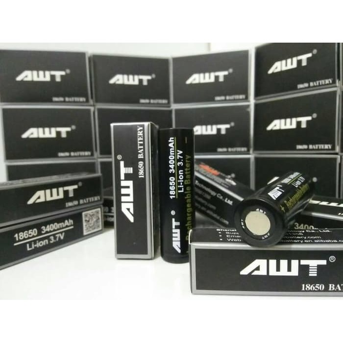 [COD] BATRE AWT HITAM 3400MAH 40A BATRE VAPE