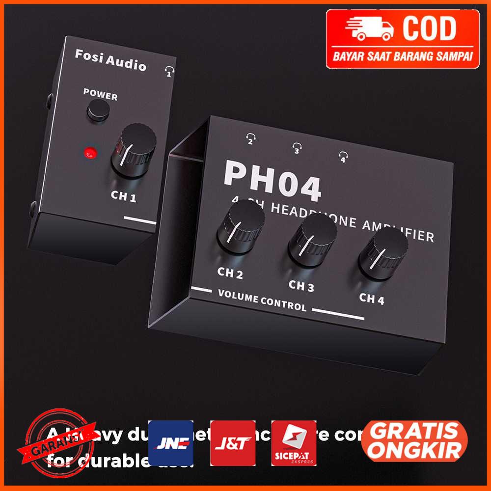 Audio Headphone Amplifier 4 Channel