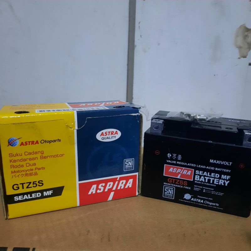 aki kering sepeda motor 12 volt