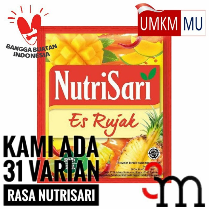 

b01n1nh Nutrisari - Es Rujak (1 Renceng = 10 Sachet) Ds201Fs