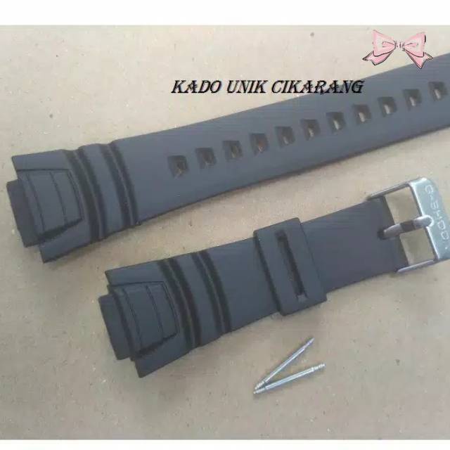 STRAP TALI JAM TANGAN CASIO GIEZ GS1001 GS-1001 GS 1001 RUBBER TALIJAM
