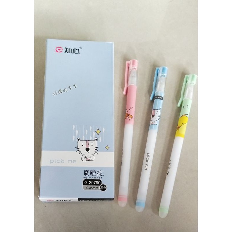 

Pulpen Bisa Dihapus Motif G-29790 12pcs / Pena Bisa Dihapus