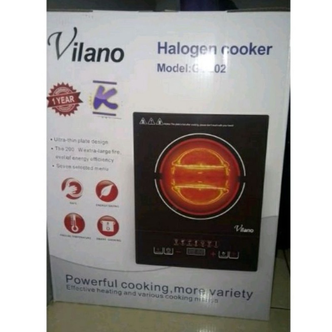 Vilano lighting cooker GB 202