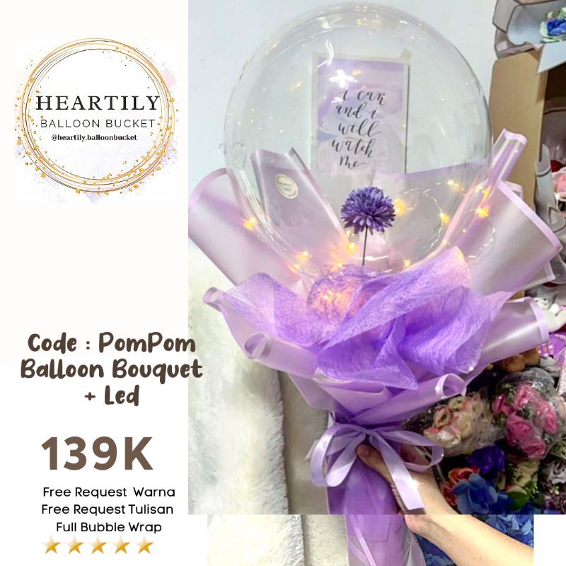 Jual Ready Jakarta Hari Jadi Balloon Bouquet Buket Balon Wisuda Snack Balloon Bucket Bunga