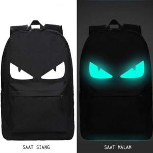 Backpack Anak  Glow in the dark / Tas Ransel Anak Menyala dalam Gelap BP 438 BP 439
