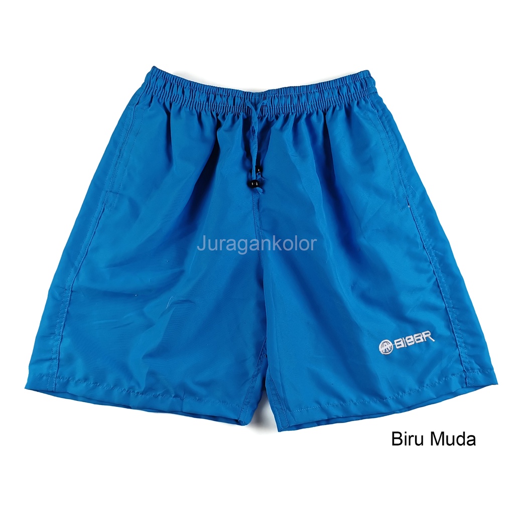 Celana Pendek Pria Kolor Polos Dewasa Santai Dalaman Boxer 52 -BR.52