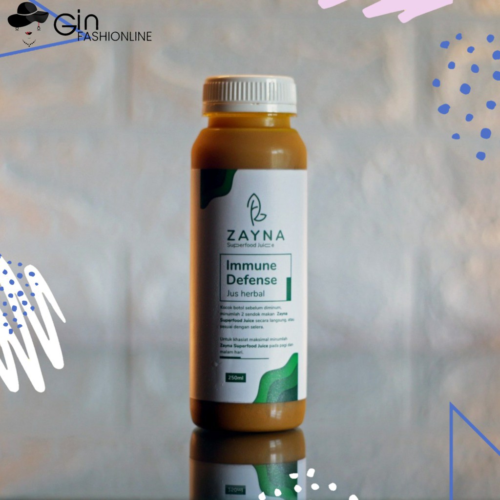 

PROMO Zayna Minuman Herbal Jus Buah Immune Defense Penurun Kolestrol Gula Darah Berat Badan Original