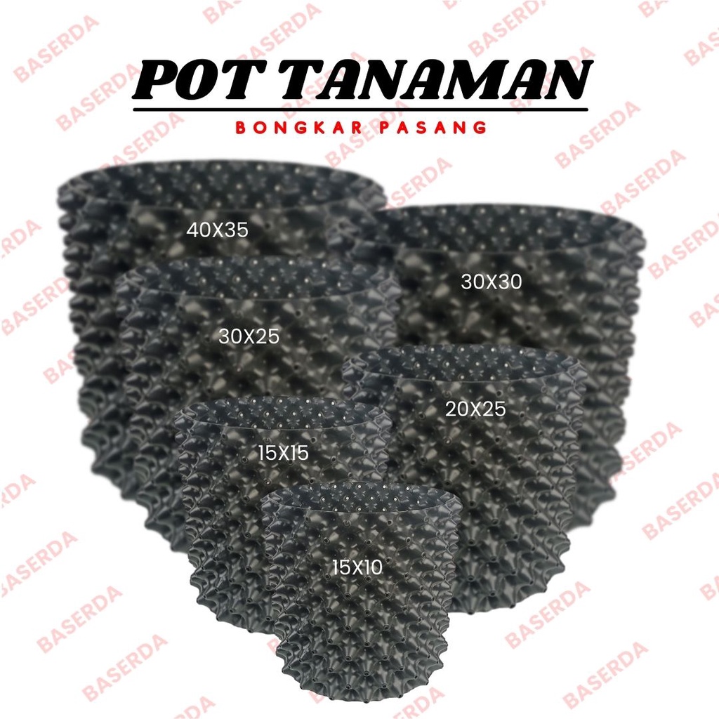 Pot Tanaman ( Air Pruning ) 15x10