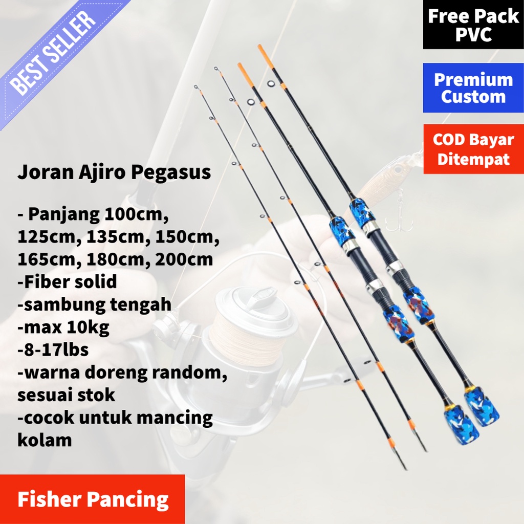 JORAN MURAH GOLDENLINE PEGASUS 602 CUSTOM 120cm 135cm 150cm 165cm 180cm