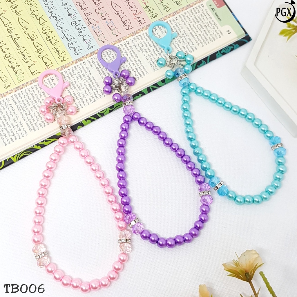 PGX Tasbih Gantungan Kunci 2in1 Isi 33 Butir Fashion Muslim TB006