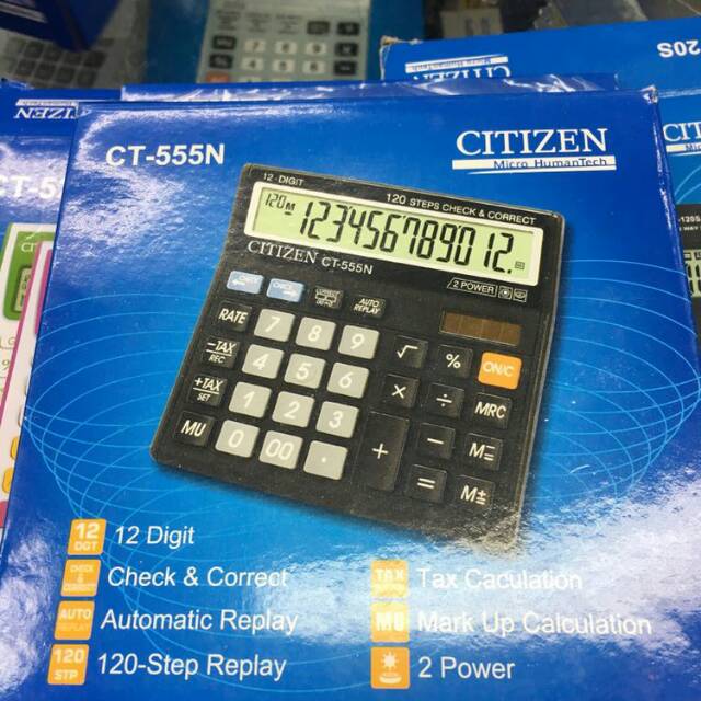 

Kalkulator Citizen CT-555N