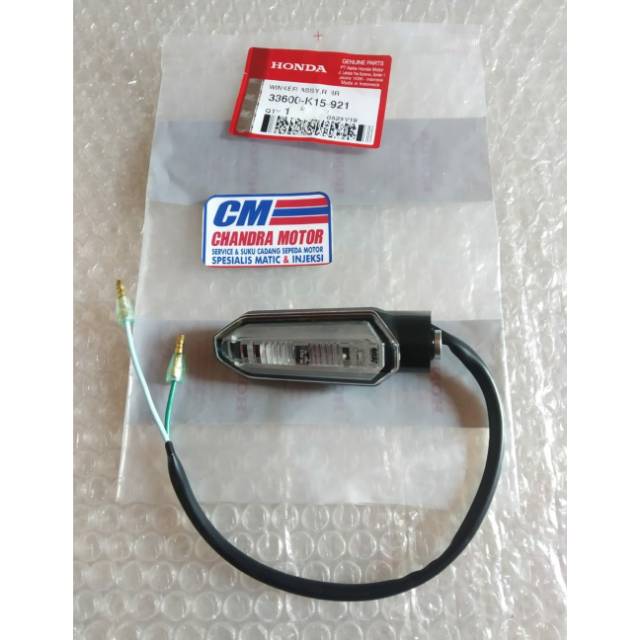 Lampu sein reting kanan belakang kanan new cb150R led new cbr150R new vario 125 150 original AHM