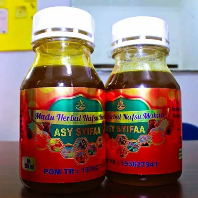 

ASY SYFAA MADU HERBAL NAFSU MAKAN ASLI ORIGINAL