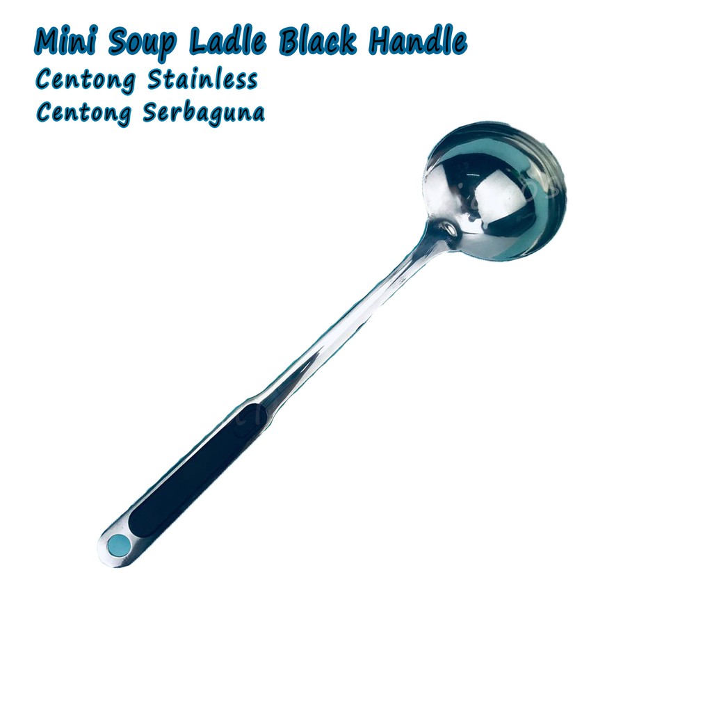 Centong * Stainless * Black * Handle