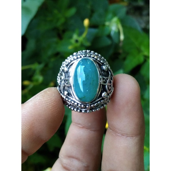 Batu Cincin Bacan Doko  Giwang Natural Rawatan